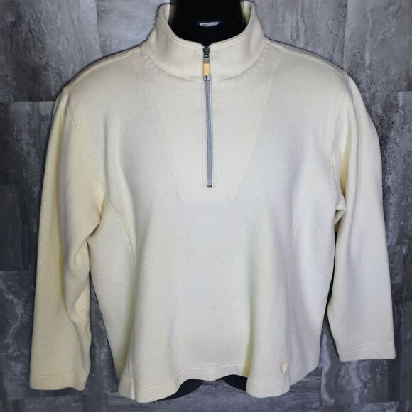 Men's Tommy Bahama Long Sleeve 1/4 Zip Pullover Cardigan Large - Picture 2 of 10